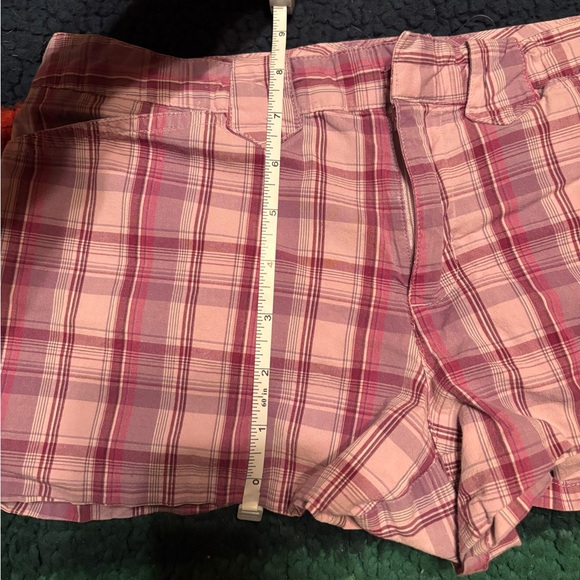 Purple plaid shorts - Picture 7 of 7